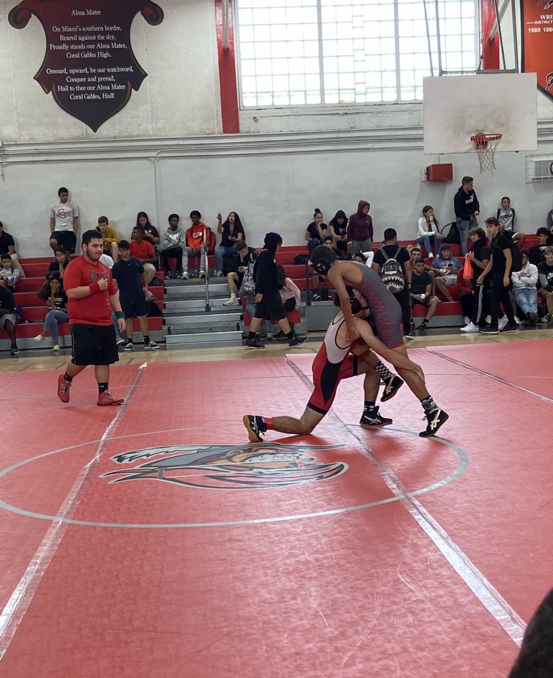 Gables+Wrestling+Team%3A+One+on+One+Match