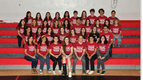 The Cavaleon Yearbook took their annual staff picture on Dec.11 in the school gym for Club Picture Day.
