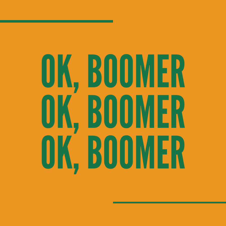 Ok, Boomer ok, boomer ok, boomer