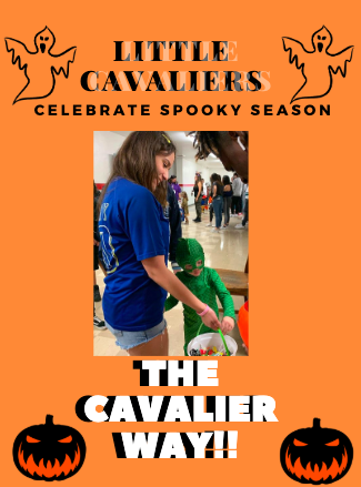 Little Cavaliers celebrating Halloween during the month of October