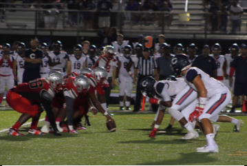 The Coral Gables Cavaliers and the Christopher Columbus Explorers square off to start one of their many famed rivalry games.