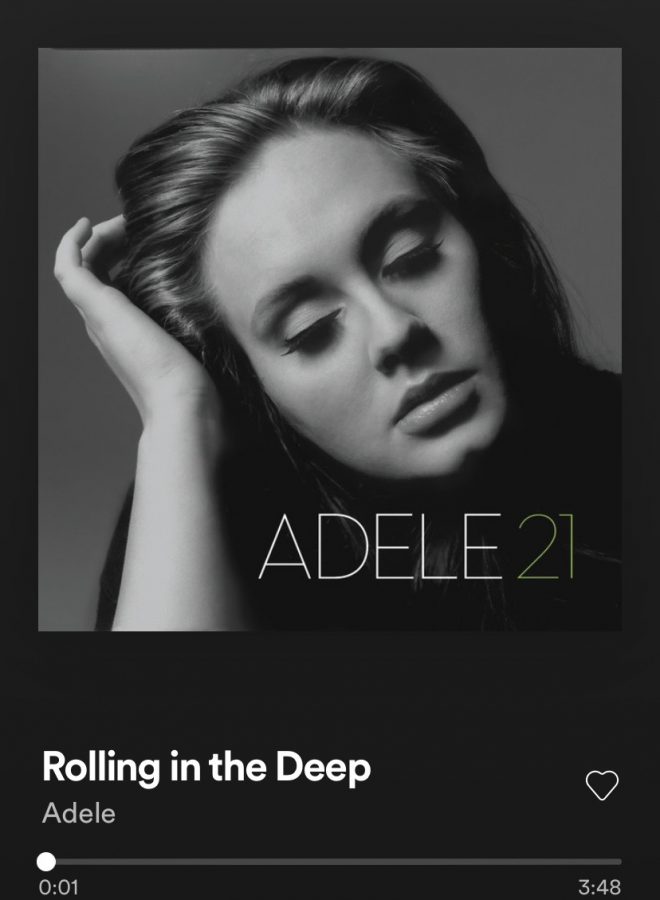 Adeles Rolling In the Deep from her album 21