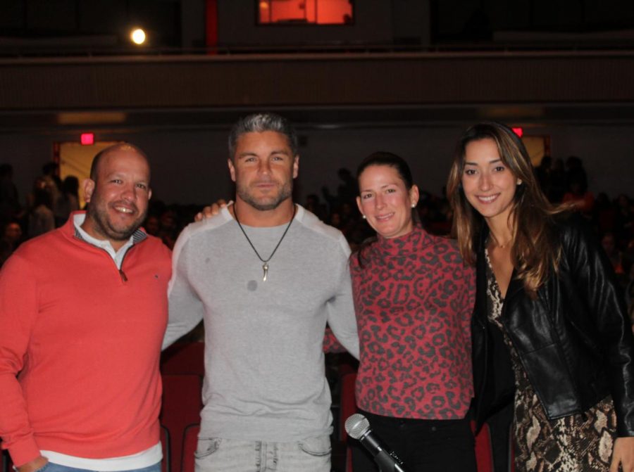 Olivier Larraudi, pictured on the far left, was elated to judge the Mr. Coral Gables pageant for a second time.