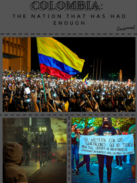 After ongoing political issues , CavsConnect gives insight on the Colombian student body and how the conflict are affecting them and their families.