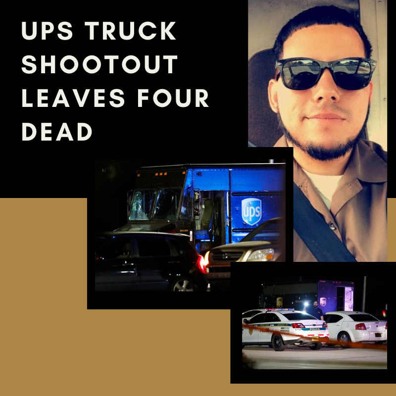 Photos taken from the aftermath of the shootout and victim Frank Ordonez, taken hostage by armed robbers.
