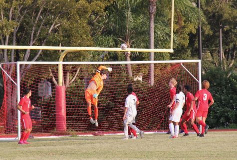Senior Diego Acosta has been playing for the Cavalier soccer team since his sophomore year. He is the first string goalkeeper on the team and is one of the top goalkeepers in the district.