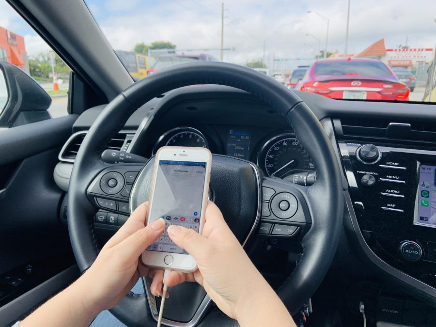 Starting on January 1, texting while driving became illegal in Florida, a law passed by the Florida Legislature. 