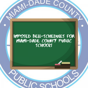 Miami-Dade County Public Schools has proposed two ideas of new bell schedules that hope to favor their students well-being. 