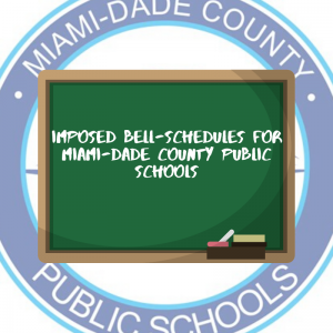 Miami-Dade County Public Schools has proposed two ideas of new bell schedules that hope to favor their students' well-being. 