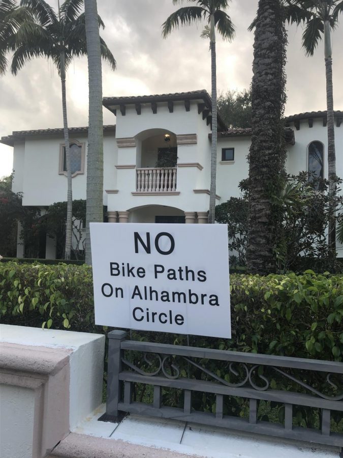 The proposals of having bike paths in Coral Gables has stirred controversy within the local community, upsetting several Coral Gables residents.