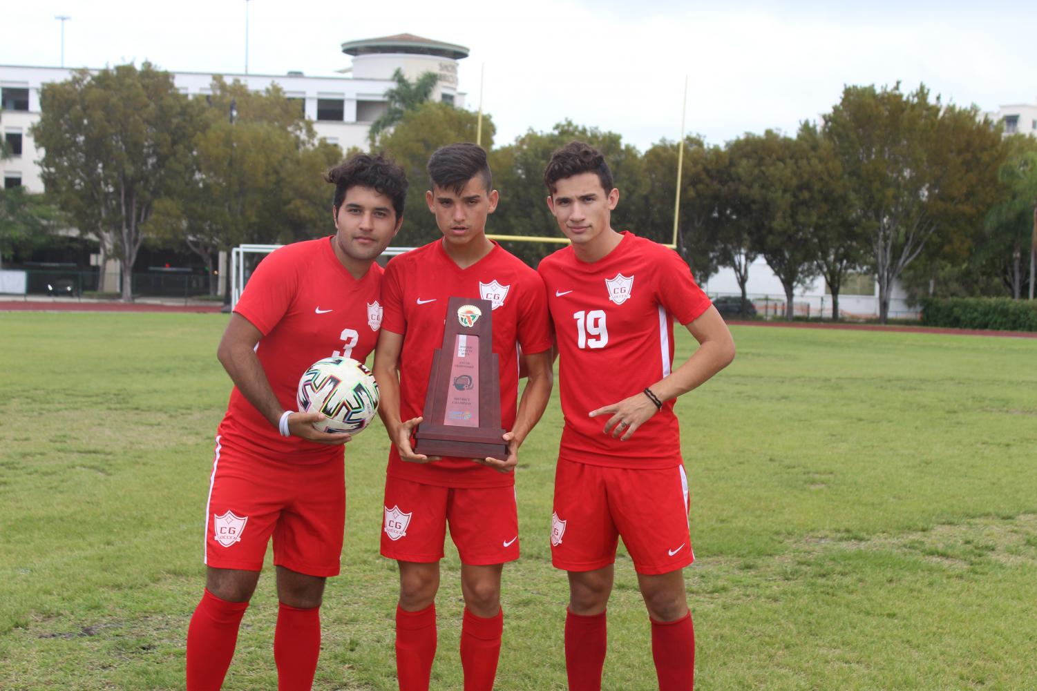 Boys Soccer Championship Photoshoot Pictures