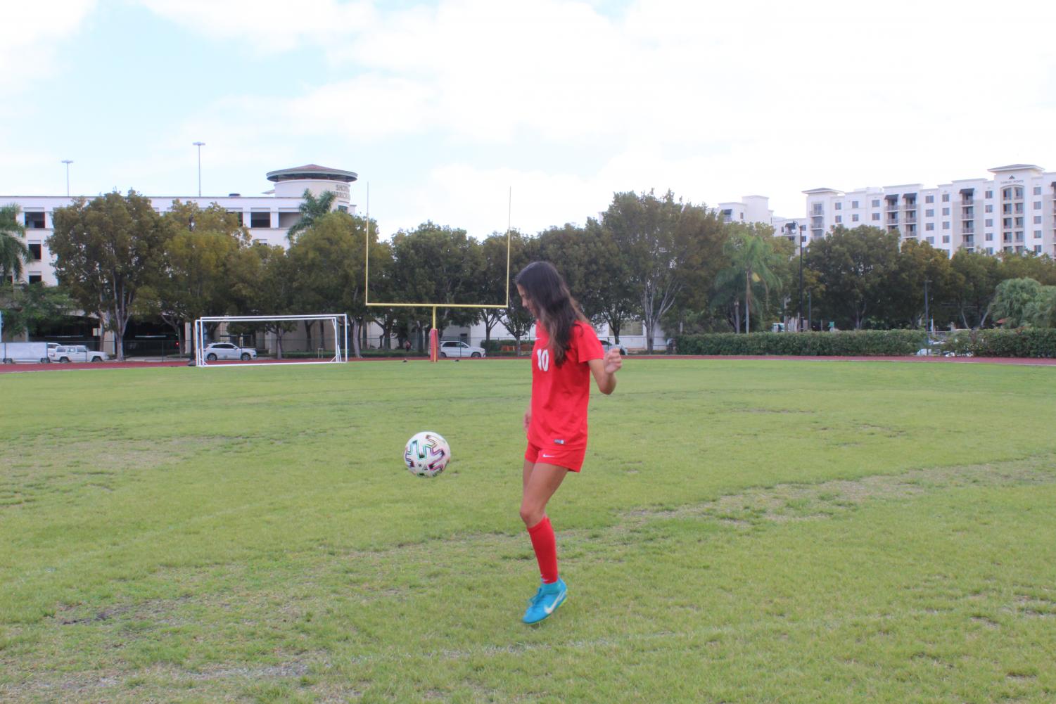 Girls Soccer Championship Photoshoot Pictures