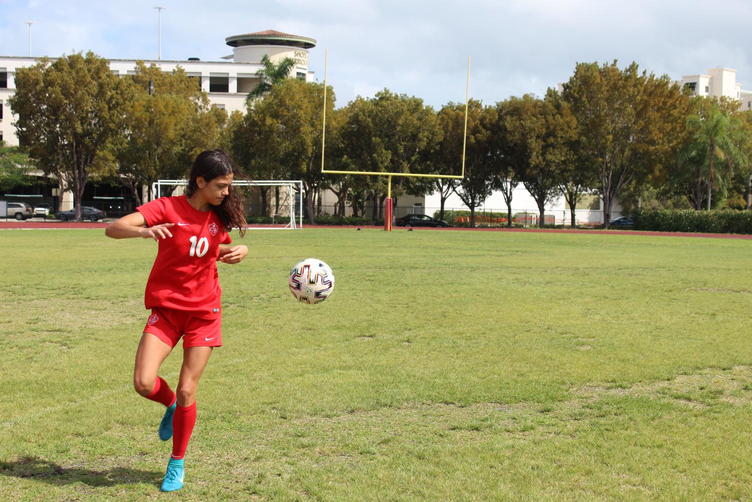 Girls Soccer Championship Photoshoot Pictures