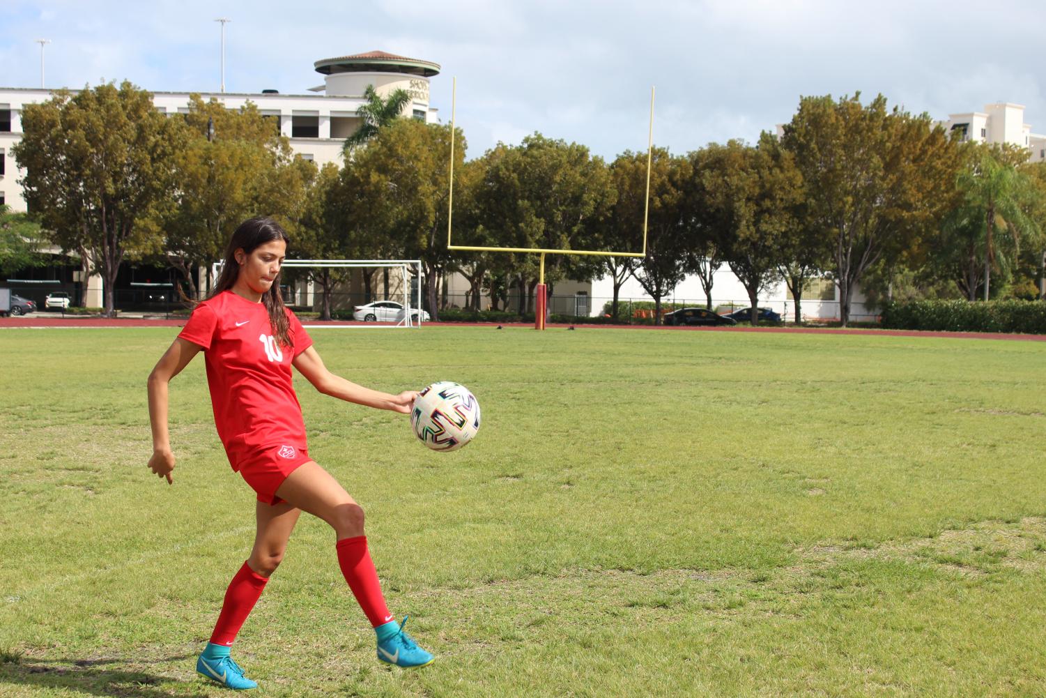 Girls Soccer Championship Photoshoot Pictures