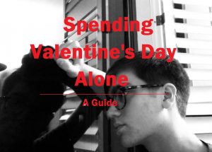 There is nothing like the color red paired with a black and white photo to easily identify a Valentines Day related piece of media.
