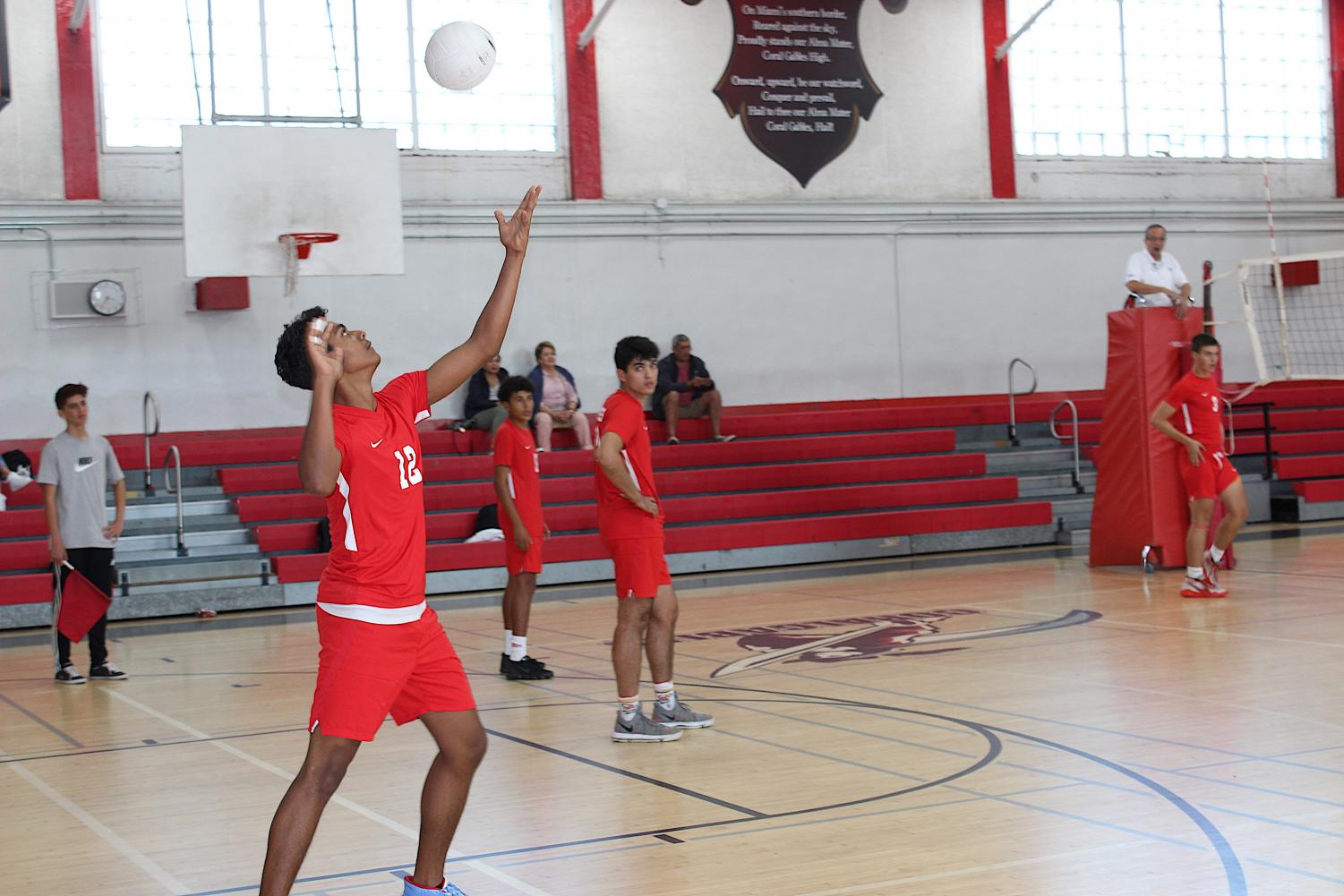 Boys Volleyball takes on Miami High
