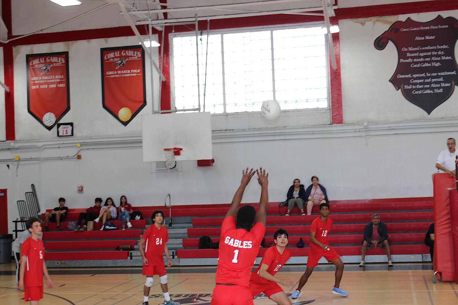 Boys Volleyball takes on Miami High