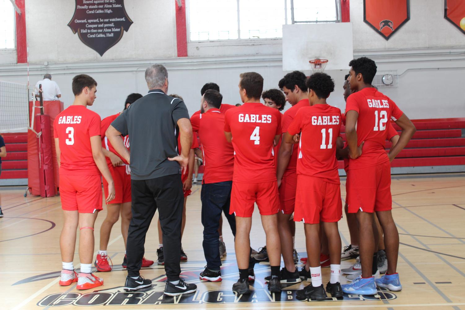 Boys Volleyball takes on Miami High