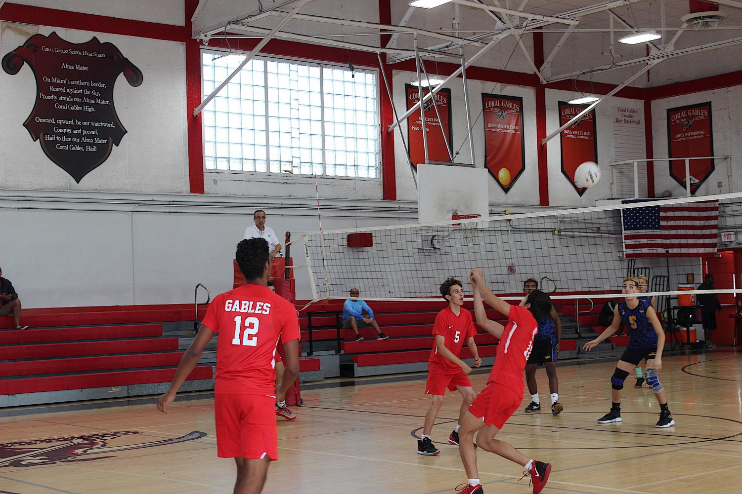 Boys Volleyball takes on Miami High