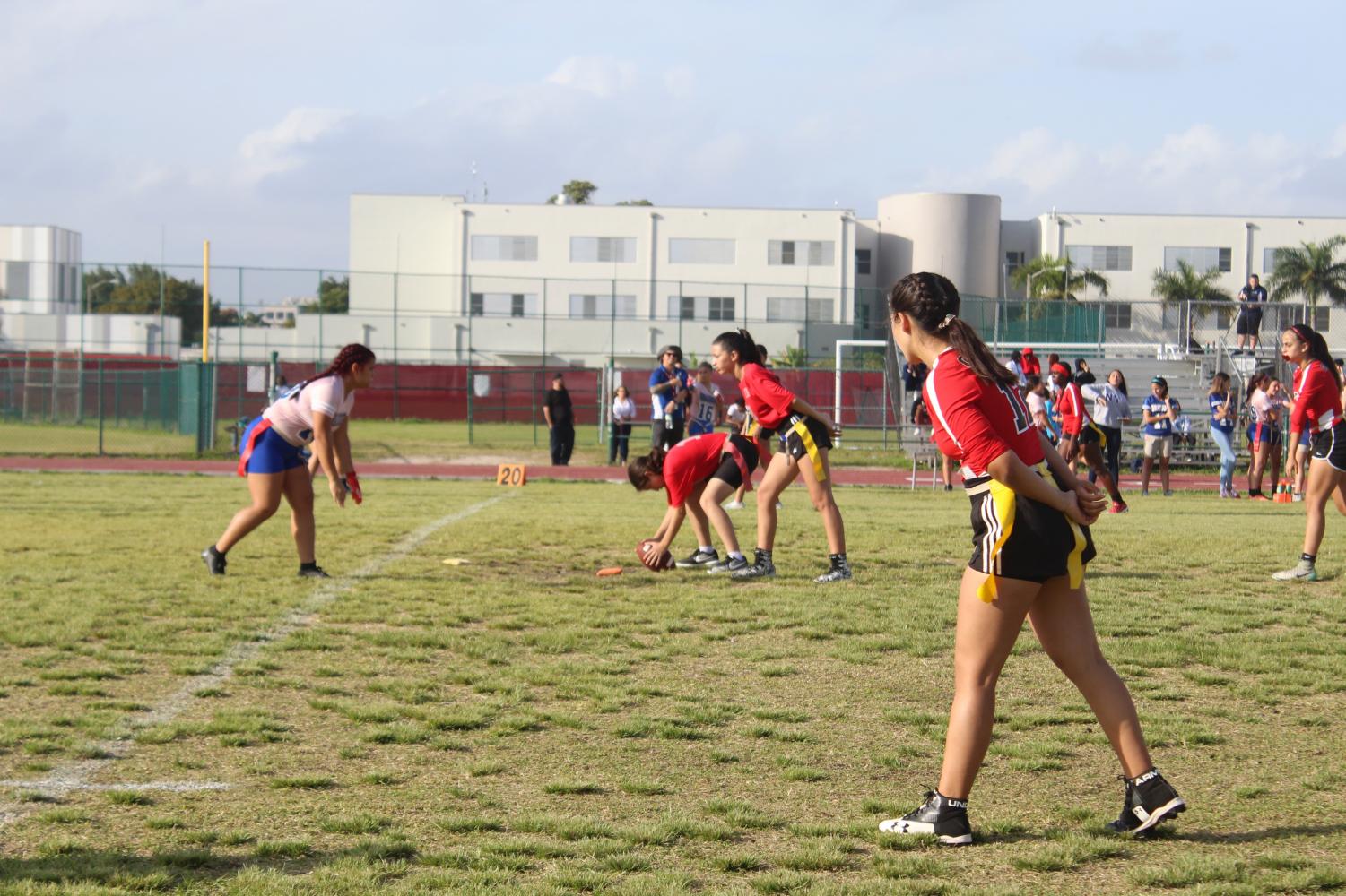 Lady Cavaliers flag football team outshine Braddock Bulldogs in season opener 21-0