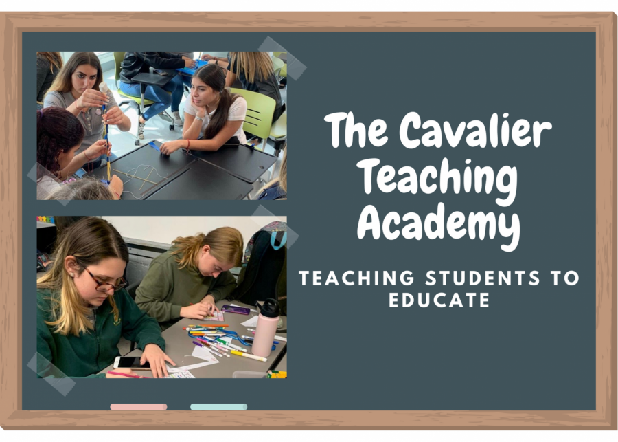 Through the school year, The Cavalier Teaching Academy will teach its students about time-management, analytical and problem solving skills, as well as leadership skills.