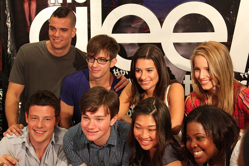 Glee consists of many real issues that occur in the world and in high school. 