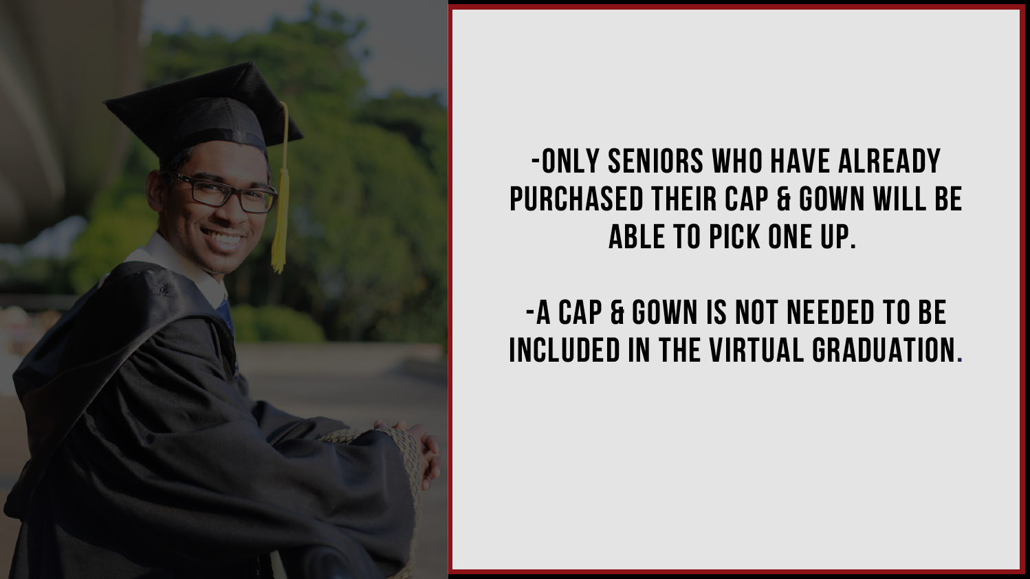 Cap+%26+Gown+Distribution+Instructions