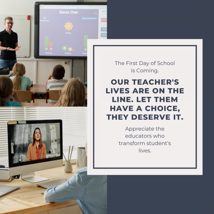 As our government scrambles to decide whether or not to open reopen schools, they seem to leave teachers out of decision making even though they're the ones that will be heavily impacted.