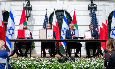 World leaders from Israel, the United Arab Emirates, the United States and Bahrain came together and signed the Abraham Accords. 