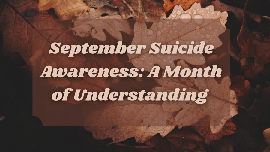 September is a month to raise awareness about suicide and to help others who have gone through it.