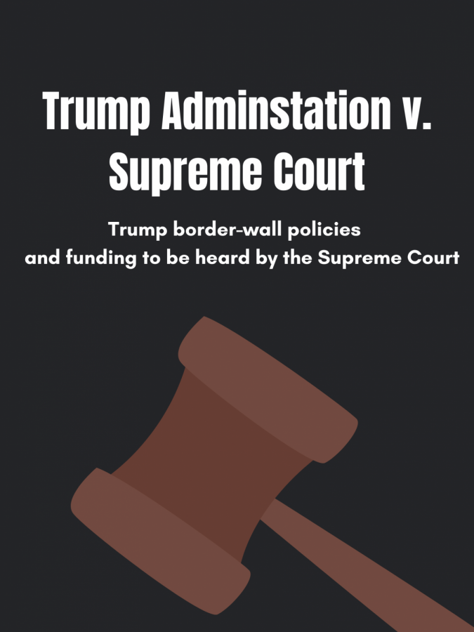 The Supreme Court is set to hear two of Trump's immigration cases that will decide whether for not there will be funding for the construction of wall, and if migrants seeking asylum need to remain in their home country until they face trial.