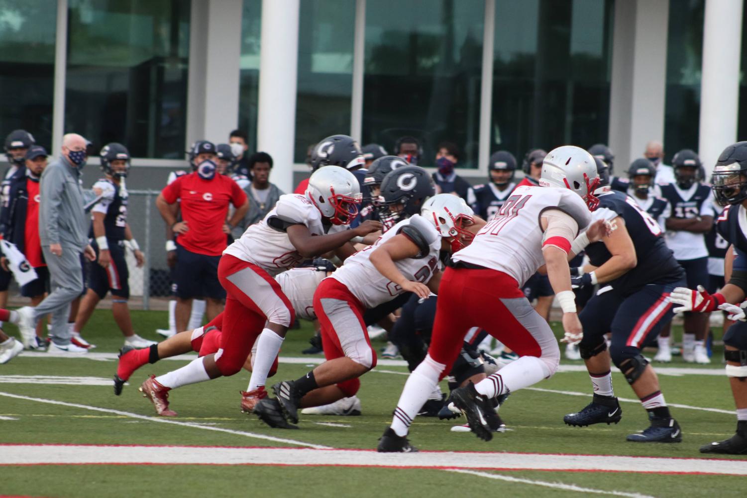 Cavalier Football Team Faces Major Lost Against Columbus Explorers
