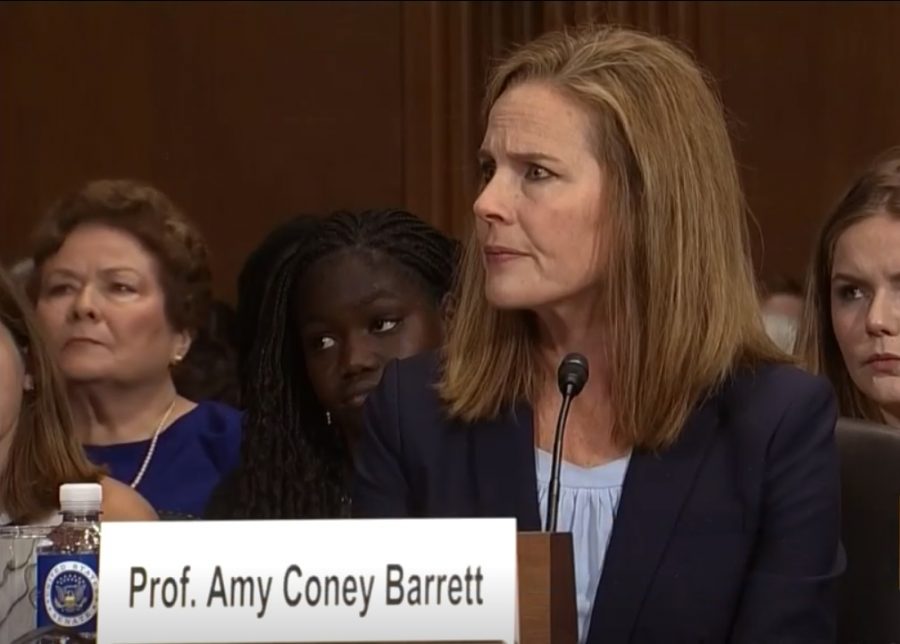 Amy+Coney+Barrett+at+her+confirmation+hearing+taught+the+American+people+nothing+about+her+stances+on+such+pressing+issues.