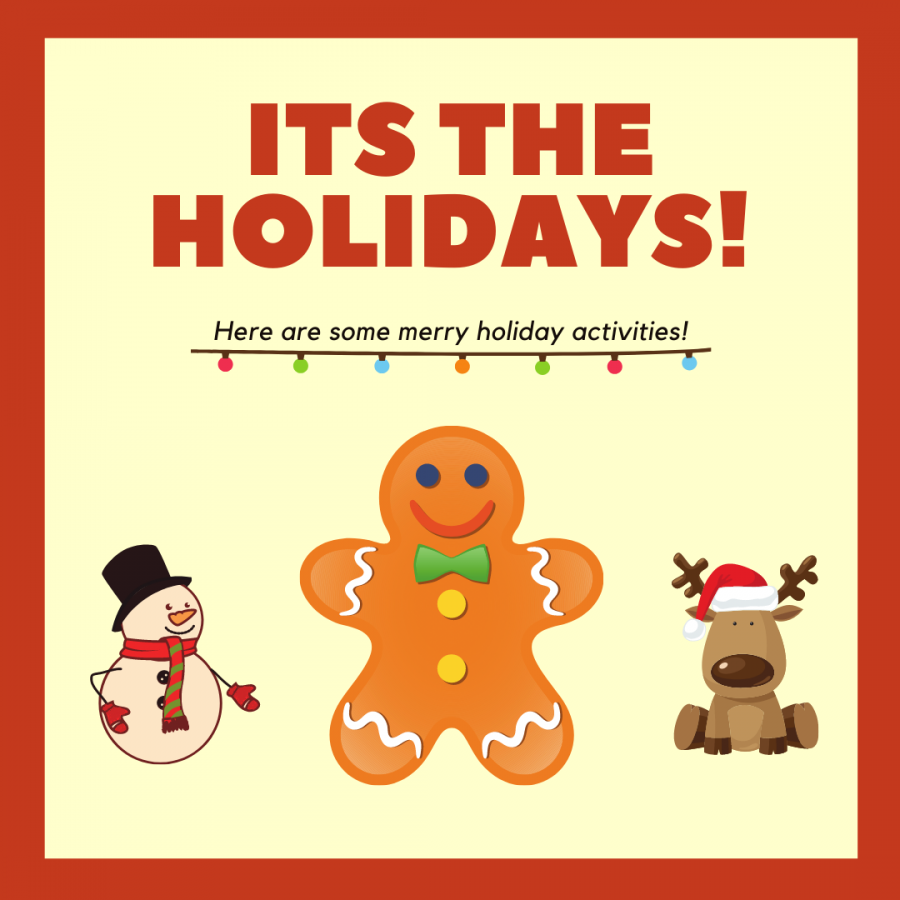 Its the Holidays! A time to celebrate, but this year it is a little bit different. So, here are some fun COVID friendly holiday activities.
