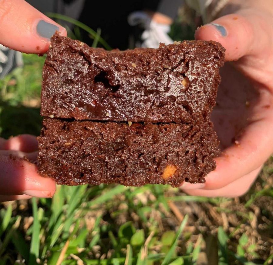 Delicious peppermint brownies made and sold by junior Isabella Rodriguezs company, Isas Sweets & Co.