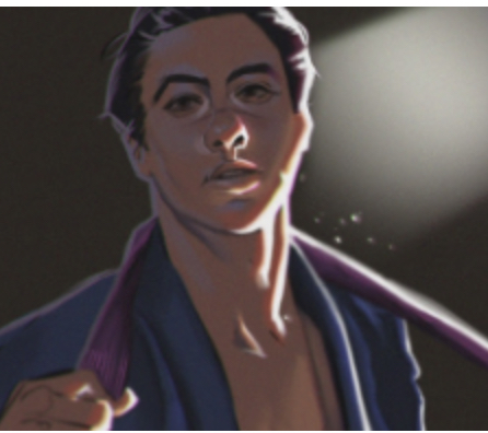 "Lee" is Crespo's newest artwork. Courtesy of Fabian Crespo