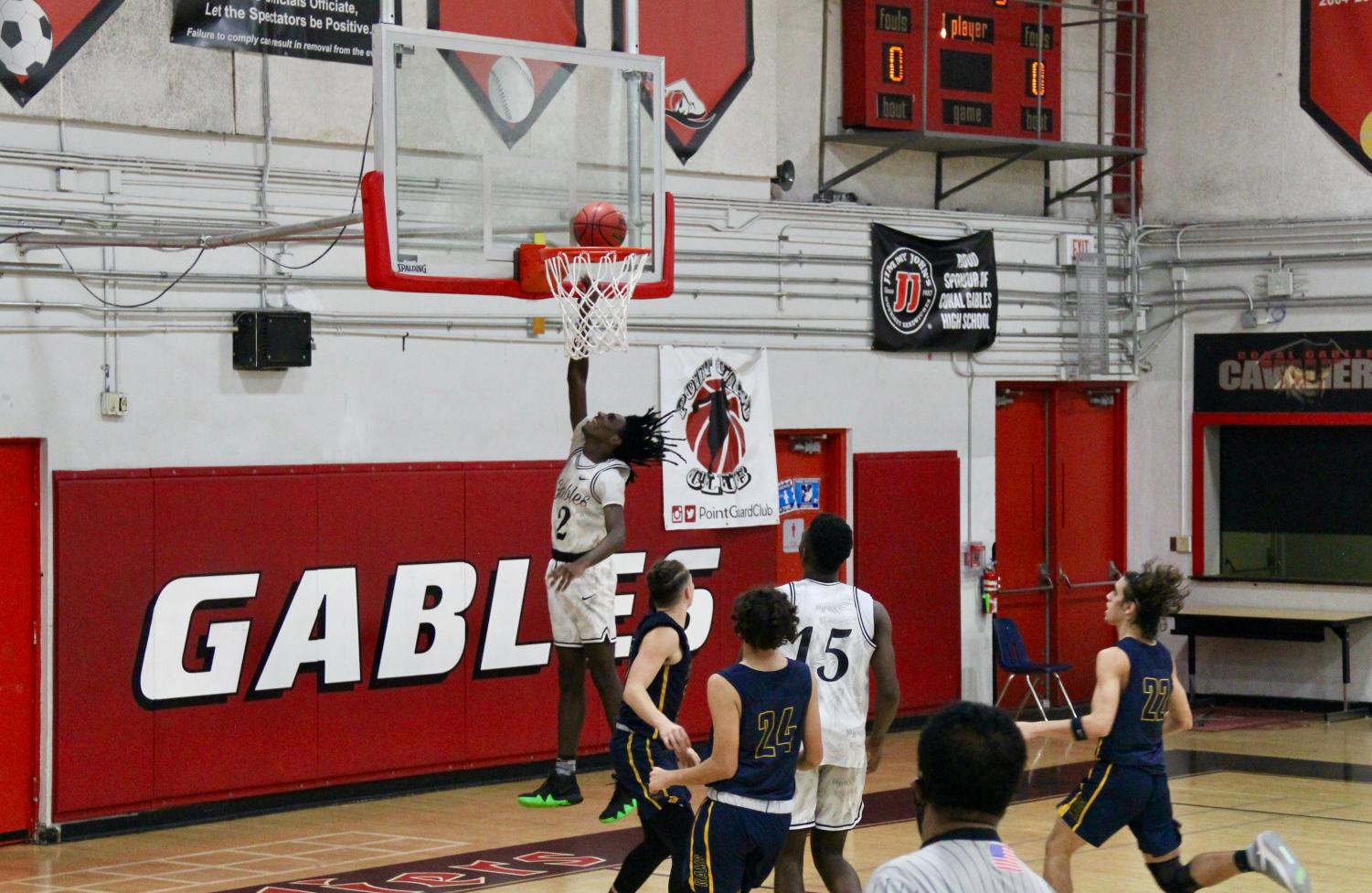 Gables Cavaliers VS Coral Park Rams: Varsity Basketball