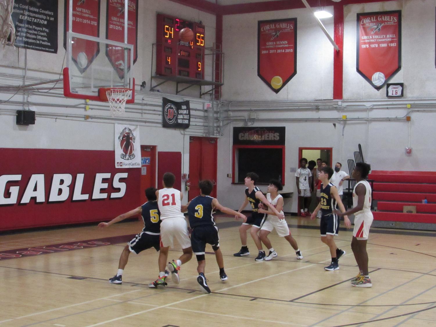 Cavalier Varsity Team VS The Belen Jesuits
