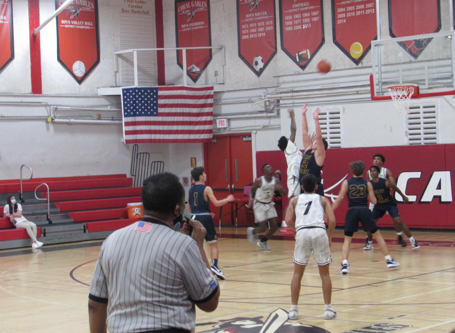 Cavalier Varsity Team VS The Belen Jesuits