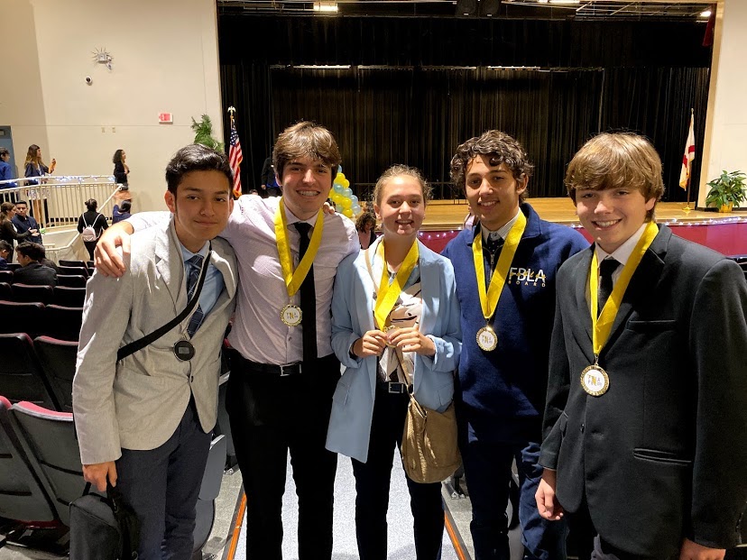 FBLA competitors compete last school year for an opportunity to advance to States. Each participant was required to compete either by themselves or with a team in their respective competitions.