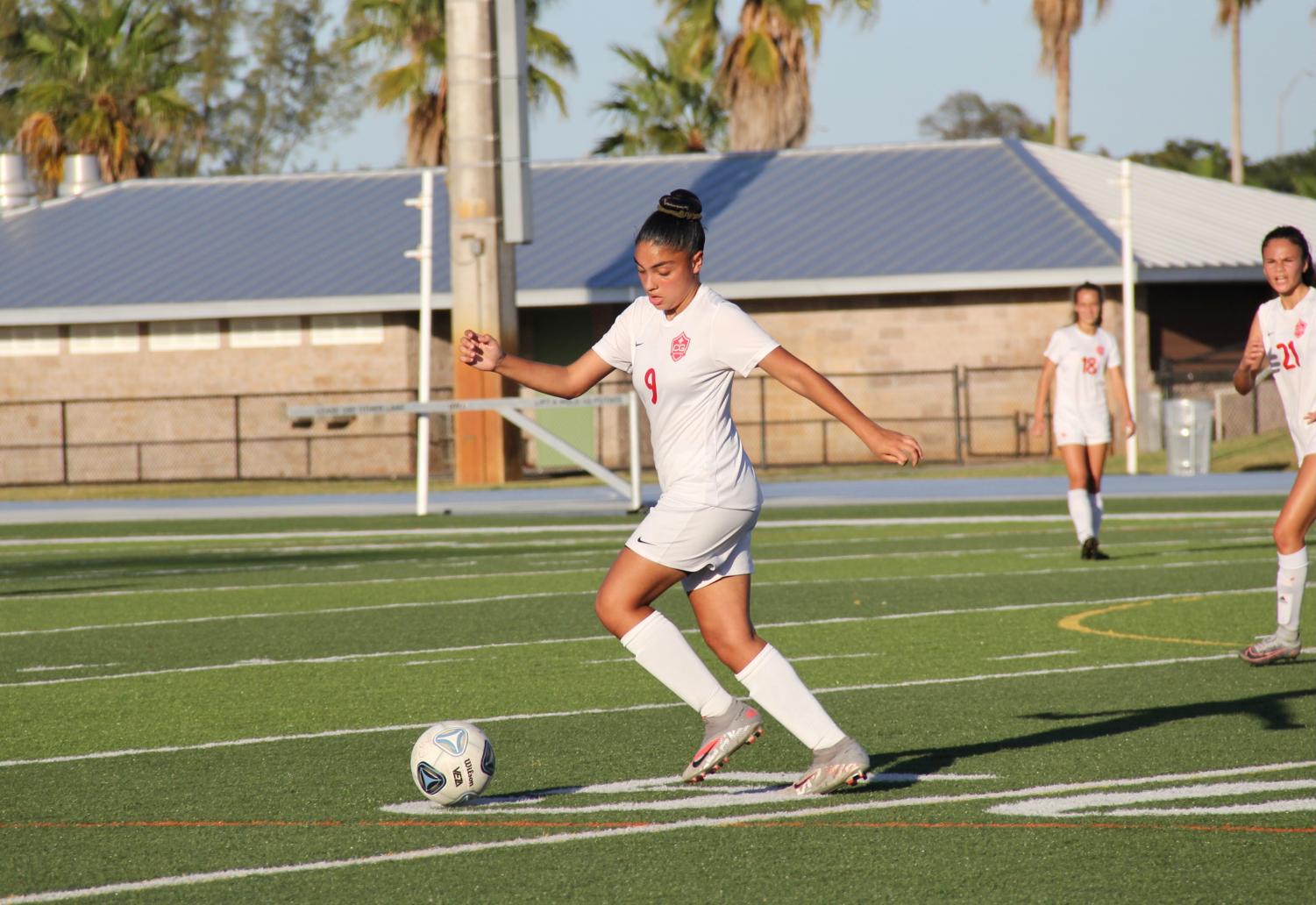 Girl's Soccer District Championship: Gables Cavaliers VS Miami High Stingarees