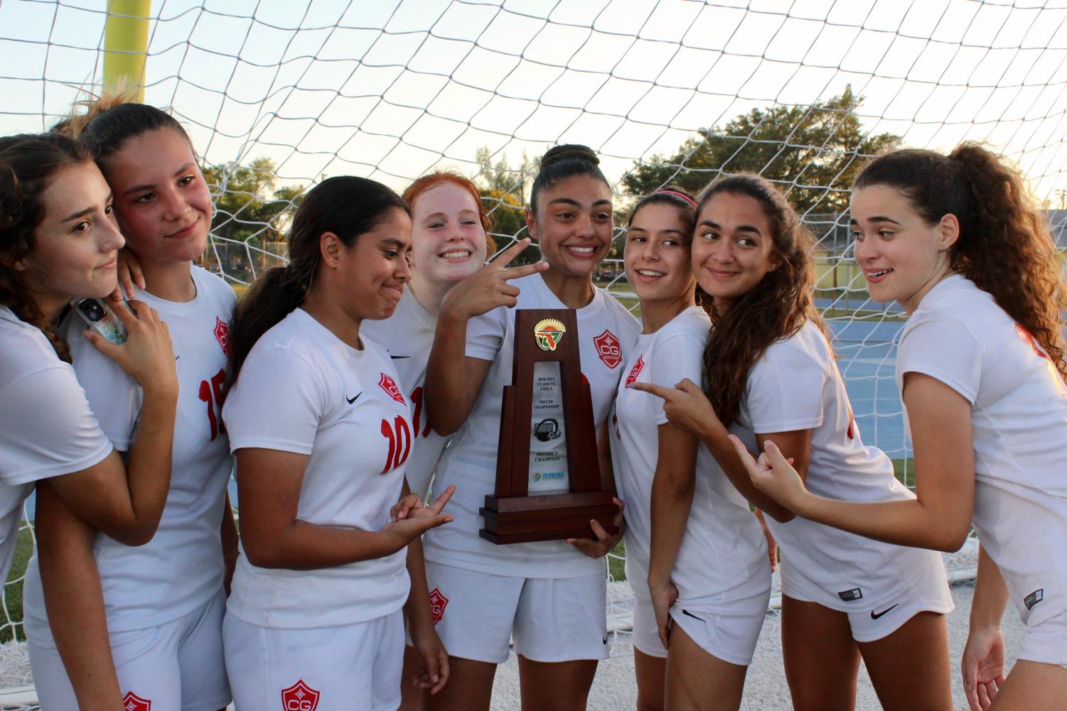 Girl's Soccer District Championship: Gables Cavaliers VS Miami High Stingarees