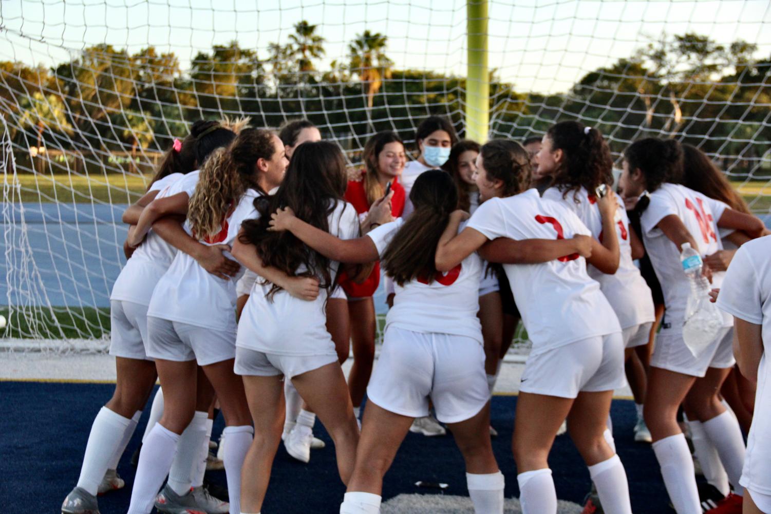 Girl's Soccer District Championship: Gables Cavaliers VS Miami High Stingarees