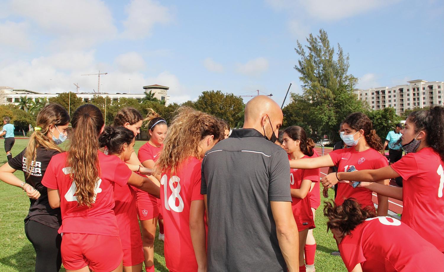 Soccer: Lady Cavaliers VS South Dade Buccaneers