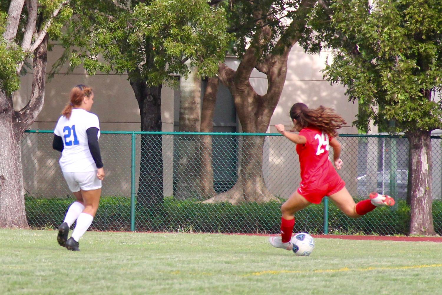 Soccer: Lady Cavaliers VS South Dade Buccaneers