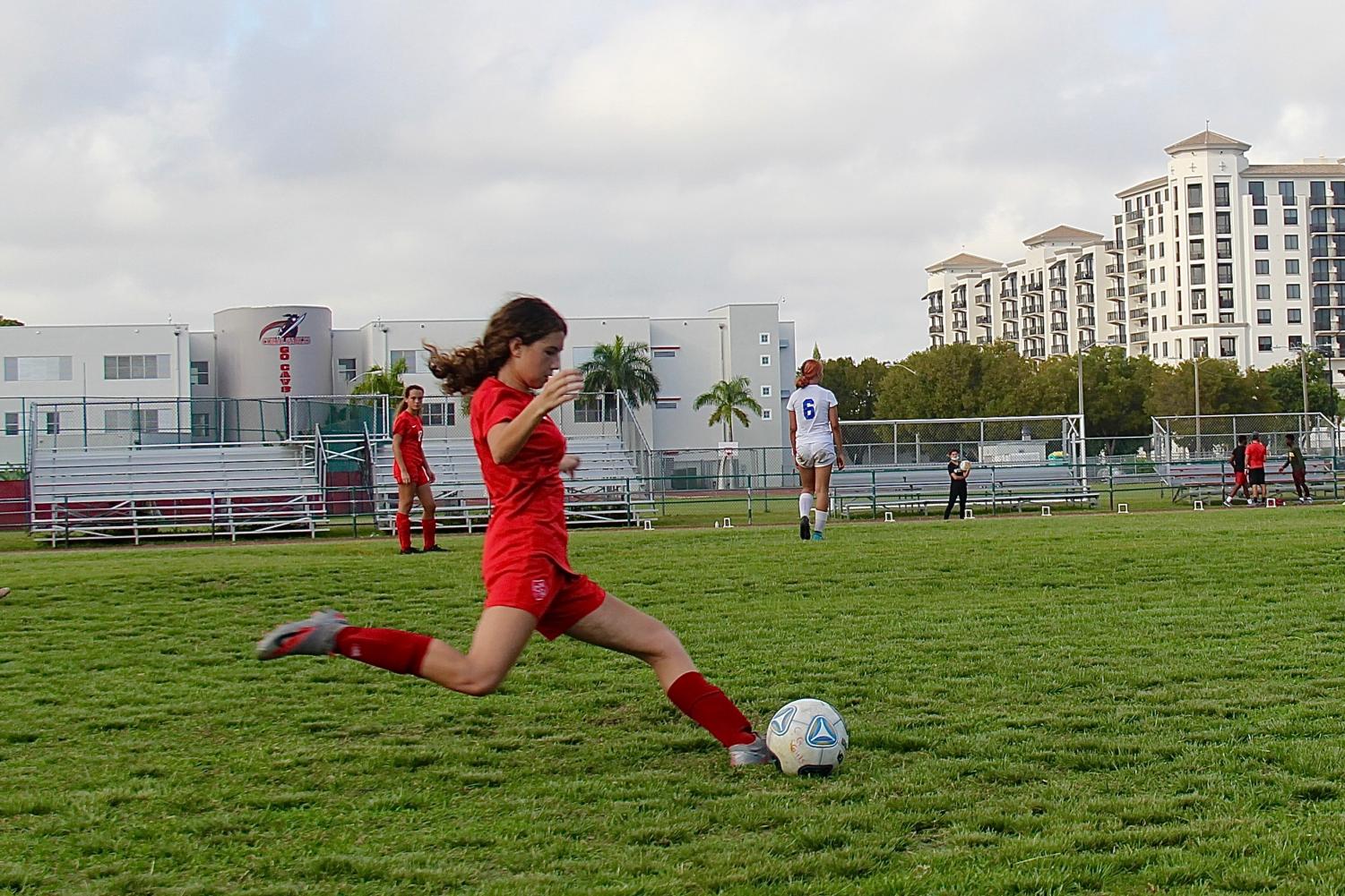 Soccer: Lady Cavaliers VS South Dade Buccaneers