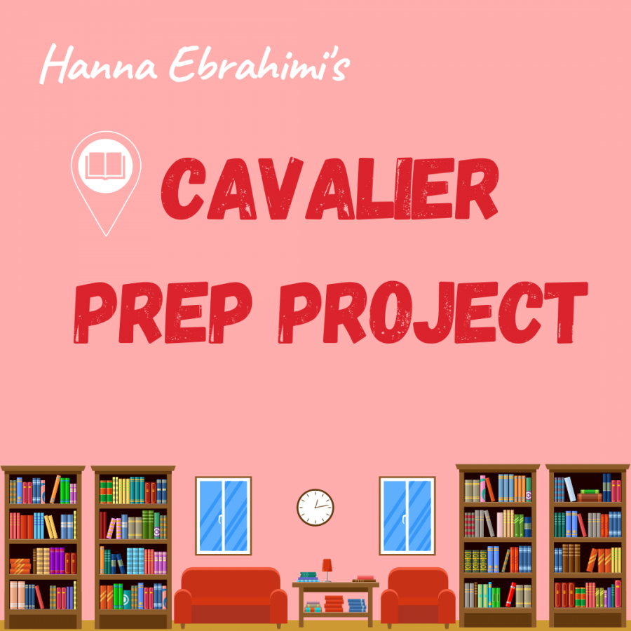 The library of test prep books readily available to any Gables student is coordinated by, senior, Hanna Ebrahimi.