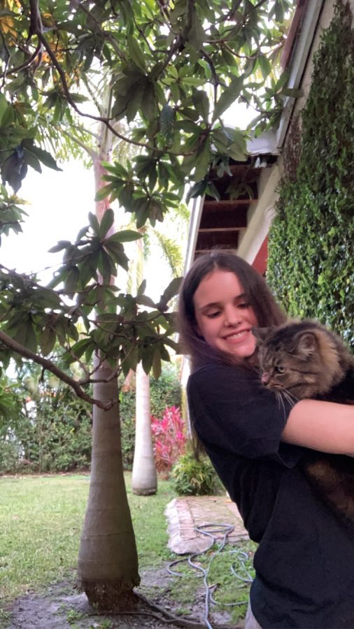 Sophia Weigel aspires to become a veterinarian due to her strong compassion towards animals.