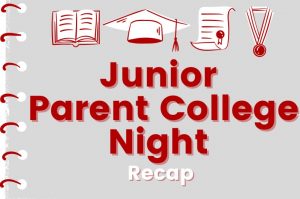 Junior Parent College Night Recap