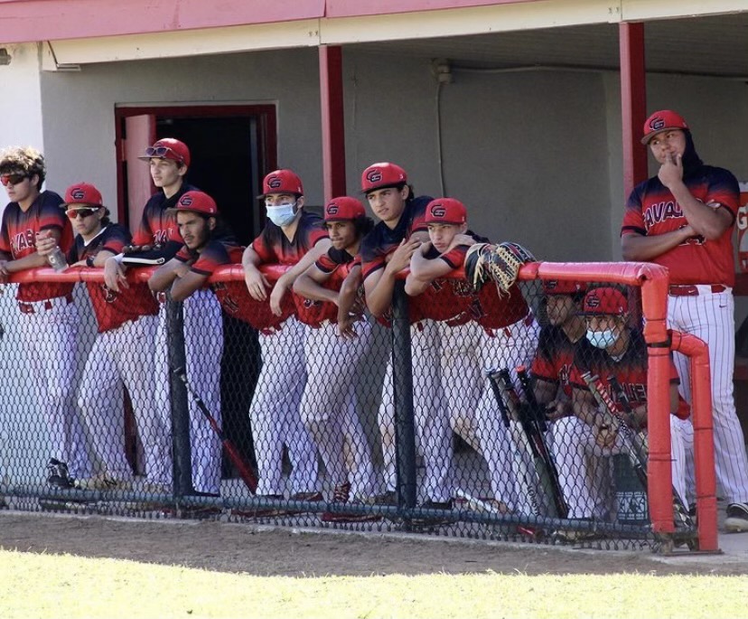 With an attentive look, the Cavalier baseball team faced off against the Miami High Stingrays.